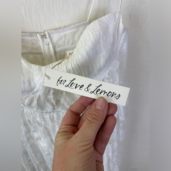 NWT For Love and Lemons Lorena Dress in size Medium - Picture 8 of 16